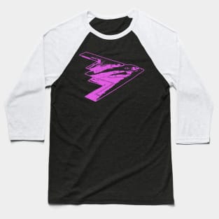 Northrop Grumman B-2 Spirit - Pink Design Baseball T-Shirt